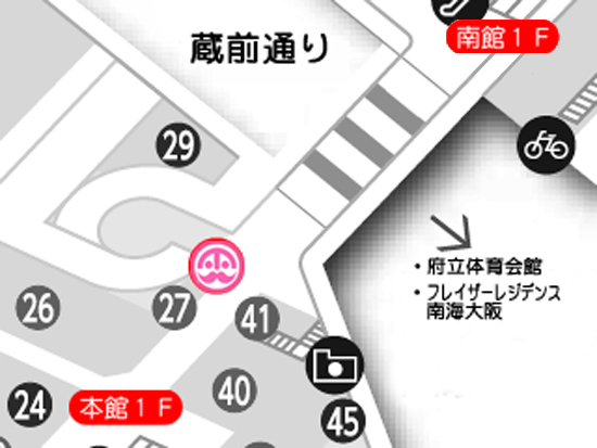 店舗の地図