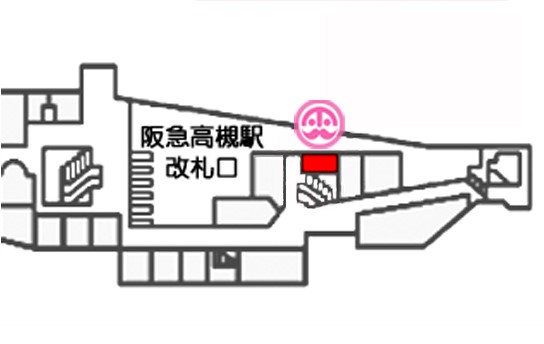 店舗の地図